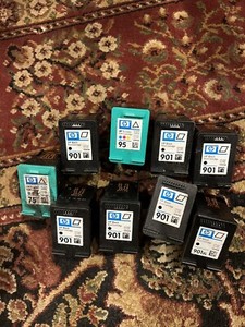 Mix lot of 58 Hp And Generic  Empty Ink Cartridges for Staples Rewards
