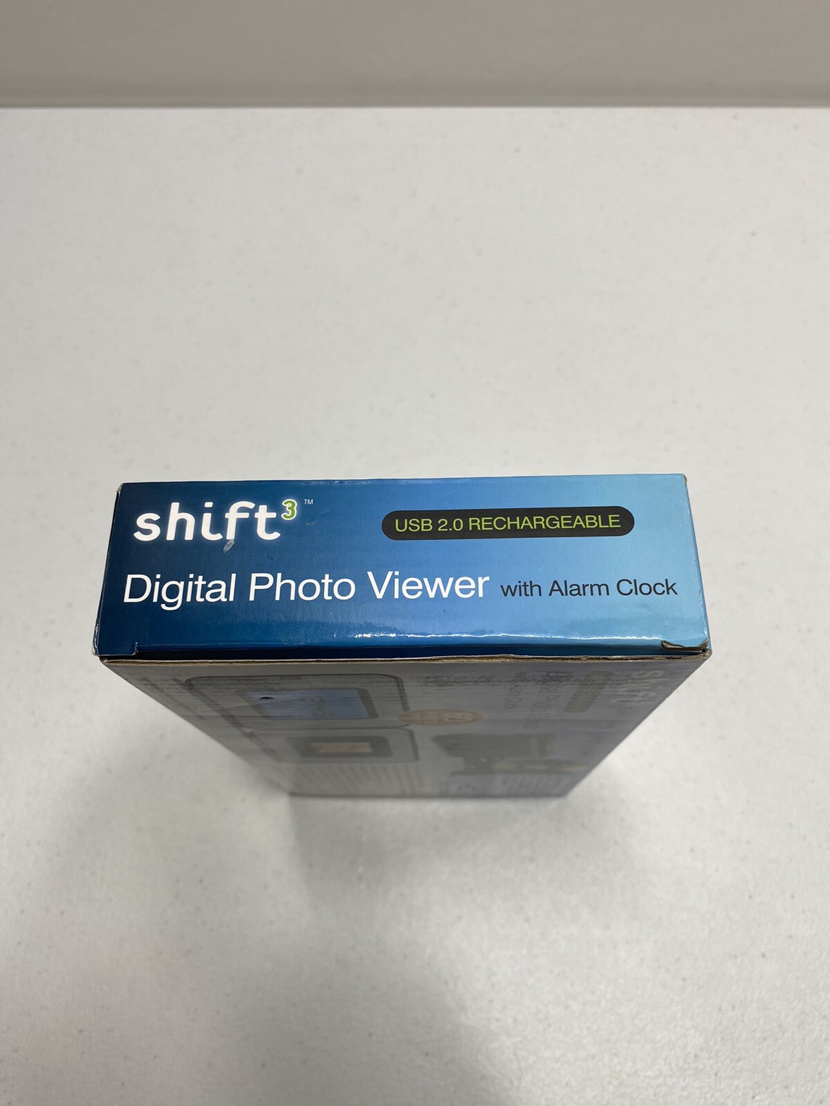 Shift3 Shift 3 Digital Photo Viewer with Alarm Clock 1.4 Digital Picture Frame for sale online