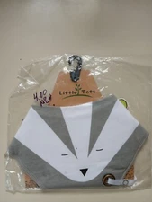 NEW Little Tots Bandana Baby Bib With Pacifier Tether SEE PHOTOS