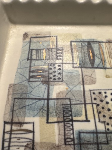 Sascha Brastoff California USA Pottery Ashtray 1950s MCM Mid Century Modern Rare - Picture 18 of 24