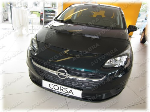 Auto BRA für Opel Corsa E Bj. 2014-2019 Steinschlagschutz Haubenbra Motorhauben - Bild 4 von 5