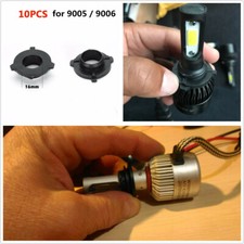 10 Piezas Plástico S2 9005/9006 Adaptador LED Bombilla Soporte Base Enchufe para Faro de Coche