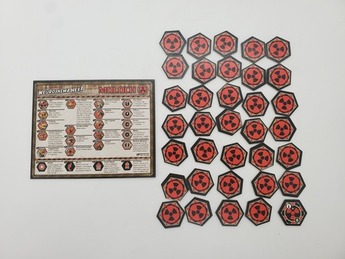 NEUROSHIMA HEX! TACTICAL BOARD GAME - Complete 2007 Gra Roku Game Michal Oracz - Picture 10 of 12