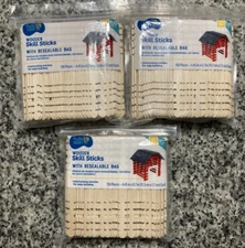 3 Packs Of 150 = 450 Wooden Skill Sticks Hello Hobby STEM DIY Design Resealable