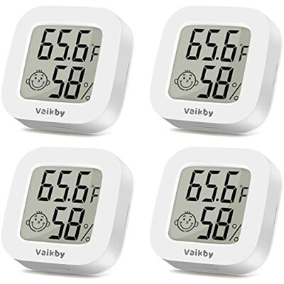  Indoor ThermometerPack, Humidity Gauge Meter Digital Hygrometer Room   4