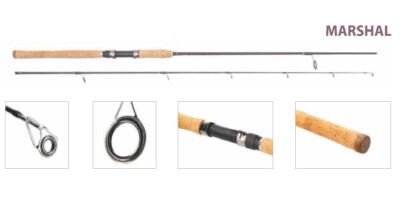 2,70 Marshal Spinnrute Spinrute Barsch Hecht Carbon Drop Shot 60-80g 110288