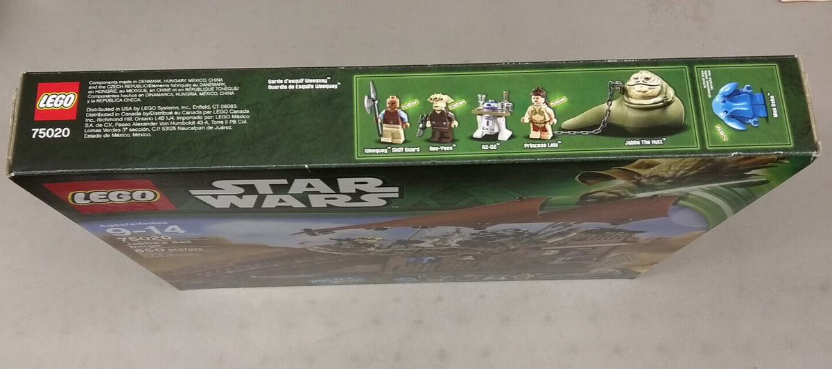 LEGO Star Wars 75020 Jabba's Sail Barge NEW Leia Slave Max Rebo