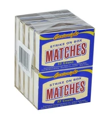 Cartwright, Strike On Box Pocket Matches, Premium Quality, 32 Count, for Fire...