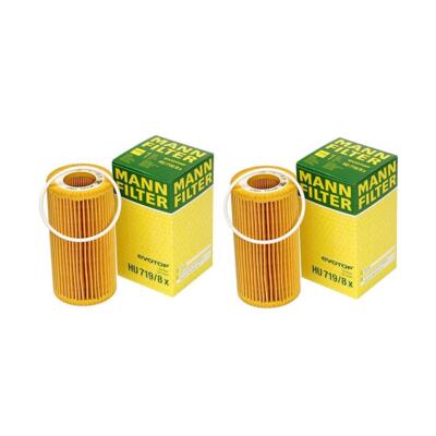 New For Volvo C30 S40 V50 XC60 X70 Pair Set of 2 Enigine Oil Filters OEM
