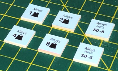 Star Trader, Sci-Fi, Trading from Ares #12, 200 counter + 4 maps + Rules + table - Picture 10 of 18