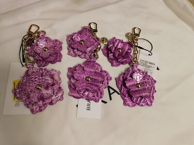 NWT BRAHMIN FLOWER DUO IN LILAC ESSENCE  V44 151 00958   *$125   *FREE SHIPPING*