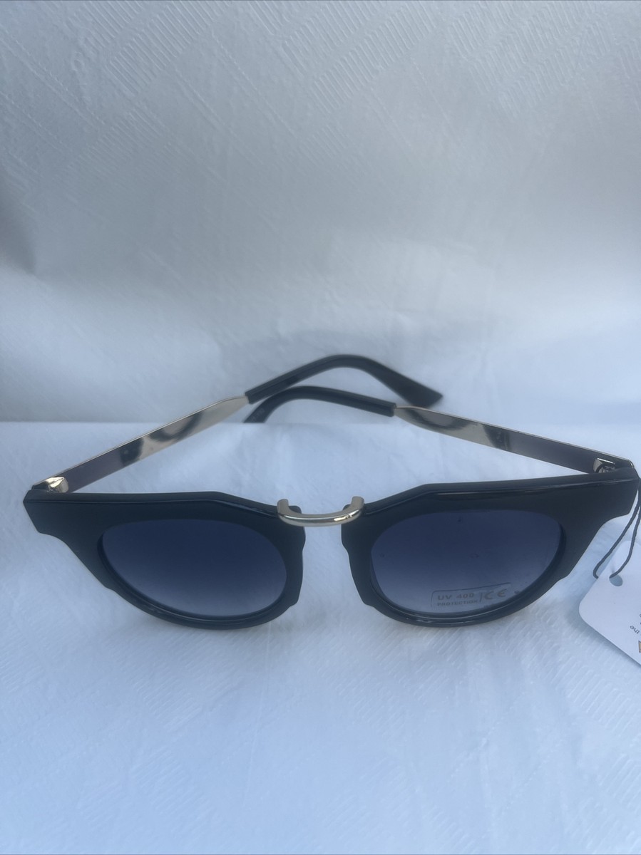 Womens Chic Trendy Sunglasses Square Metal Frame UV 400 
