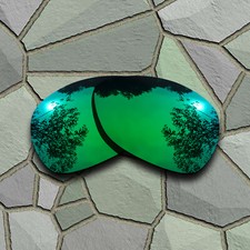 Jade Green Polarized AntiScratch Lenses Replacement For-Oakley Split Time OO4129