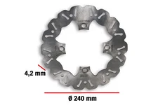 Malossi brake disc WHOOP DISC D.external 240 - thickness 4.2 mm