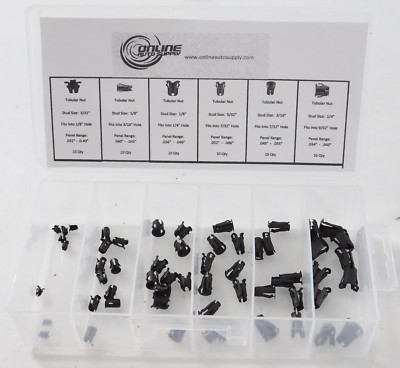 Ford Barrel Clips- Fits 1/4 Hole- 3/16 Stud- Emblem Trim Etc- 20pcs- #022 - Foto 3