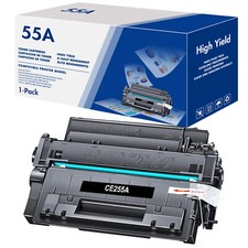 1Pack CE255A 55A Toner Cartridge Fits For HP LaserJet Enterprise P3015d P3015Dn