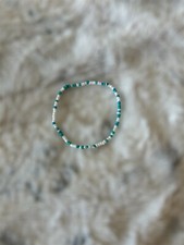 Ocean Blue - BeadedbyArabellaa - Girls Clay Bead Bracelet Handmade NEW