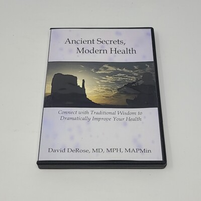 Ancient Secrets, Modern Health David DeRose MD DVD Christianity Religion