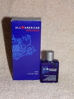 Coty Stetson ALL AMERICAN Cologne Splash Original Fragrance Men