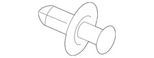 Genuine Toyota Fender Liner Clip 90467-07166