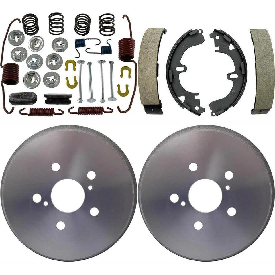 Tambores de freno traseros y zapatas de freno kit de resorte de hardware para Toyota Celica 1993 Foto 2 de 4