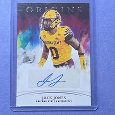 Panini Origins Rookie Autograph Jack Jones #OA-JJO Sun Devils