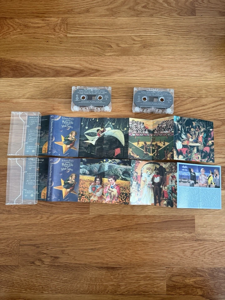 Smashing Pumpkins - Mellon Collie & the Infinite Sadness 1995 Cassette Slipcase - Image 4 of 4