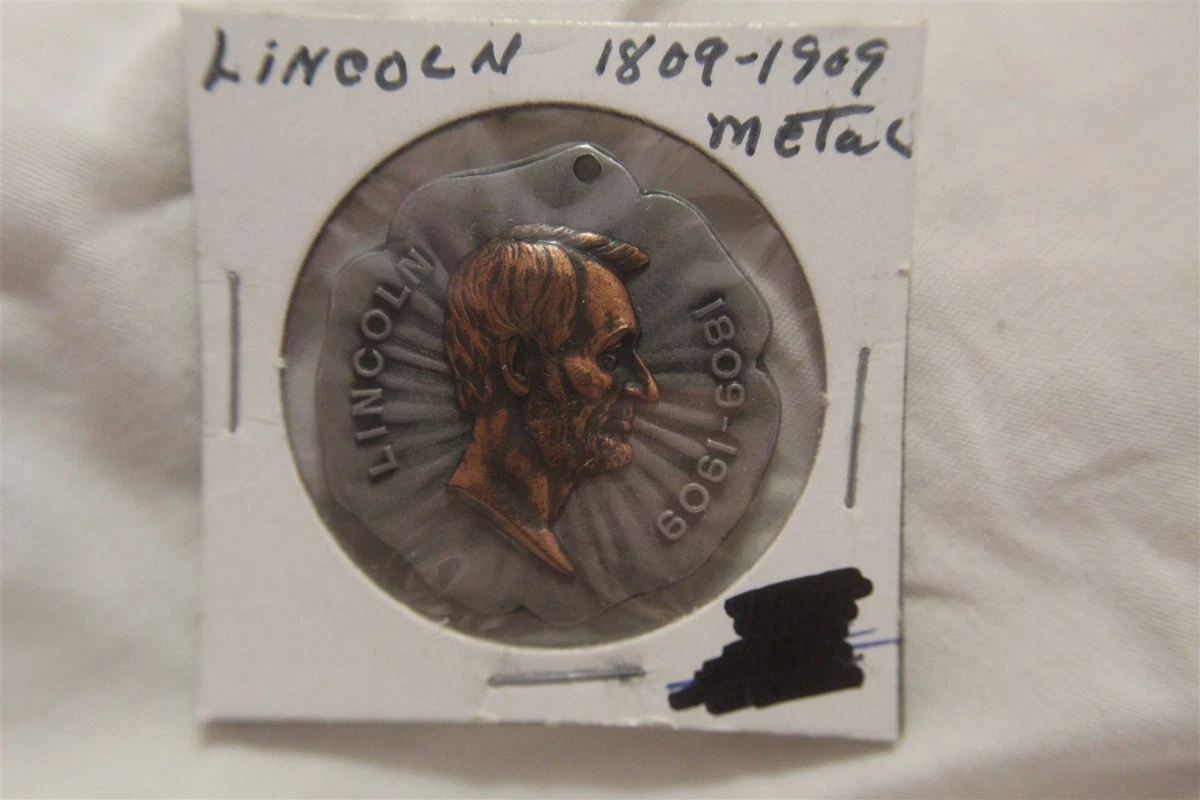アブラハムリンカーン　メダル　ヴィンテージ 楽天市場】エイブラハム・リンカーン記念メダル2枚セット（アメリカ製