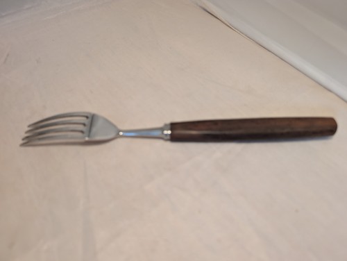 6 Thomas W Cork Sheffield Dessert Forks Rosewood Britannia Cutlery Set Boxed - Picture 4 of 6