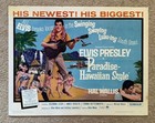 Wow! 28"x22" ELVIS PRESLEY 1966 PARADISE HAWAIIAN STYLE Half Sheet Movie Poster! — photo 1