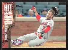 Bryce Harper 2015 Topps Opening Day #HTD-01 Hit The Dirt Washington Nationals