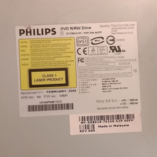 Philips DVD8631/95 IDE 5.25in Internal Desktop DVD-R/RW Drive 8x Silver