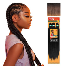 X-Pression Prestretched Braiding Hair - 3X Braid 58 Inch All Kanekalon Flame Ret