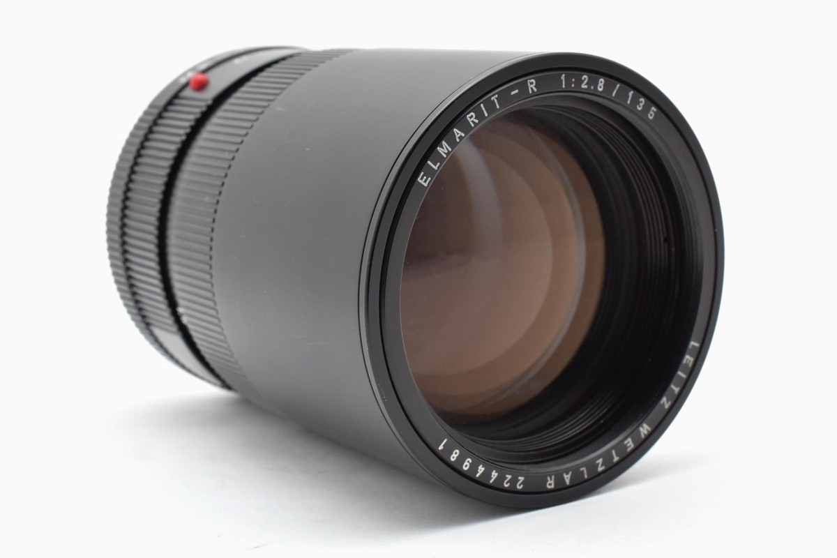 LEICA - ライカ ELMARIT-R 135mm F2.8 LEITZ  Leitz Leica Elmarit-R 135mm f2.8 3 Cam V2 SLR Lens [EXC-]
