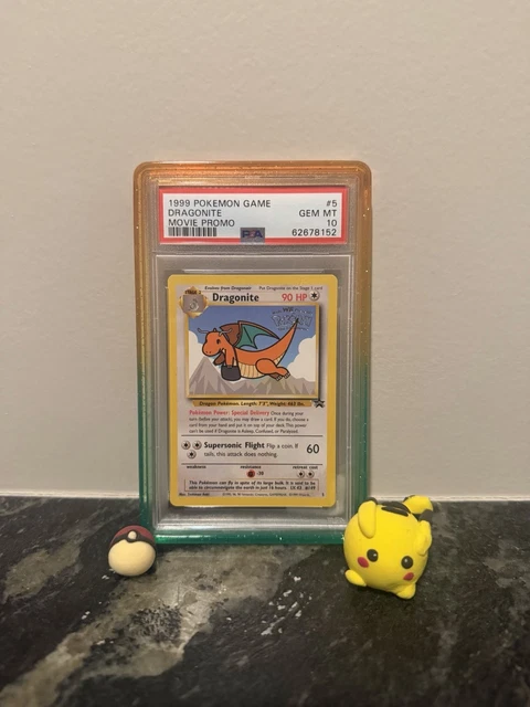 Wizards of the Coast 1999 Dragonite Movie Promo #5 Holo PSA 10