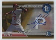 2016 Bowman Chrome Prime Position Gold Refractor 13/50 Alex Reyes Auto 0v0