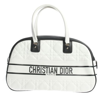 Reisetasche Dior Schwarz Weiß