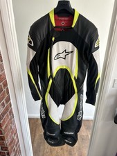 Alpinestar Leather 1pc Motorcycle Suit Men's Size Eu54 UK44
