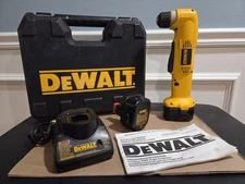 Dewalt Right Angle Drill DW965 with 2 Batteries and Charger VGC