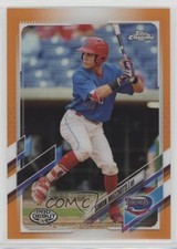 2021 Topps Pro Debut Chrome Orange Refractor 20/25 Simon Muzziotti #PDC-136 0qi1