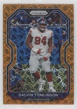 2020 Panini Prizm Lazer Prizm Dalvin Tomlinson #165 16tx