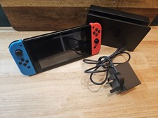 Nintendo Switch Console with TV Dock Stand & Original Charger - Great Condition 