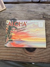 Hawaii Postcard Booklet 18 Different Post Card Scenes 1935 Curt Teich