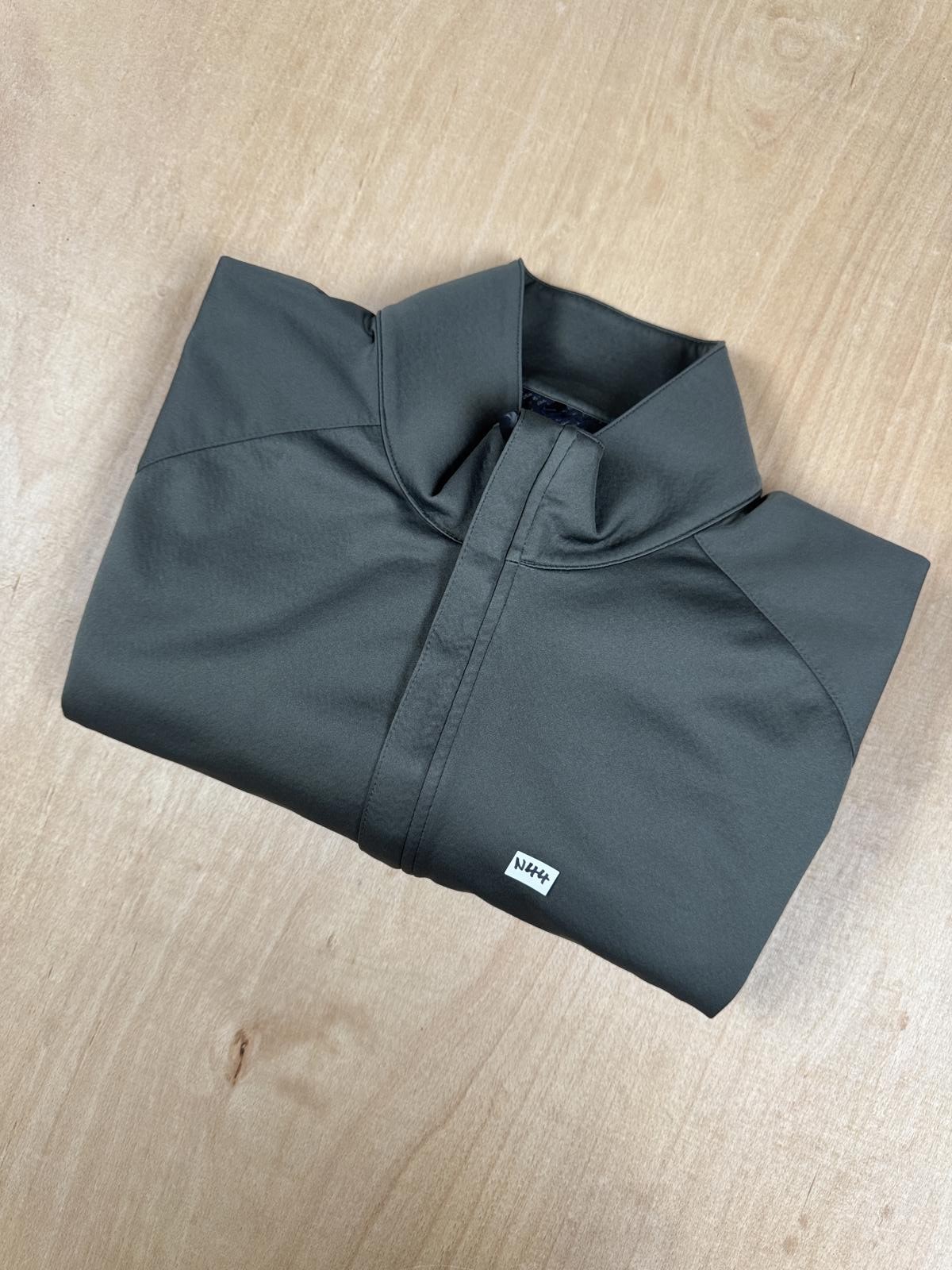 Nike Golf Full Zip Jacket – Dark Green with Neon Green Panels – Size M