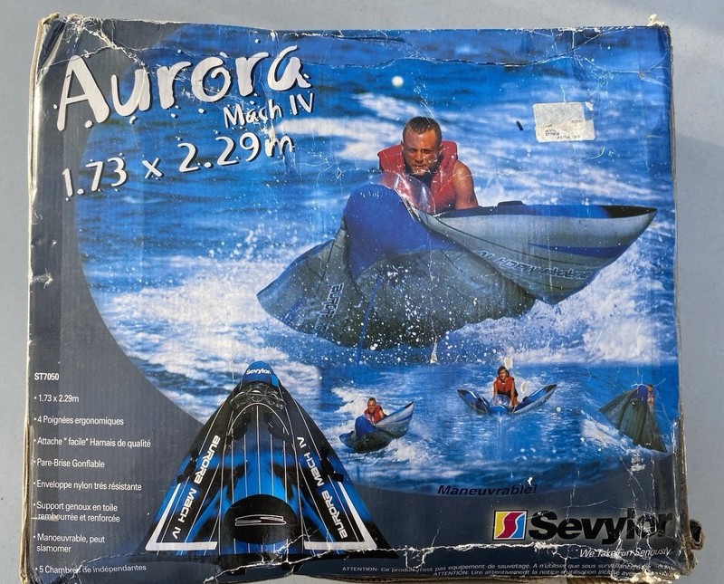 NEW VTG Sevylor AURORA MACH IV Inflatable Towable Raft 68”x90” ST7050
