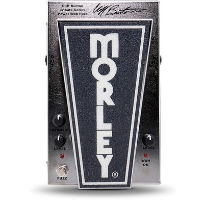 Morley Cliff Burton Power Wah Fuzz Effects Pedal Super Chrome Plus
