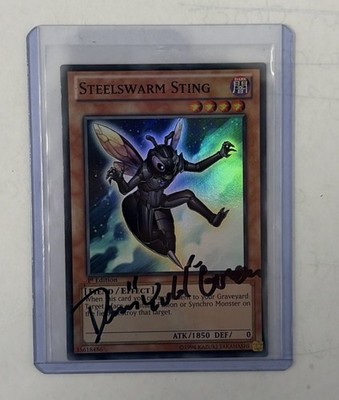 Yugioh Dark Magician Dan “yugi” Green Steelswarm Sting / Yu-gi-oh Trading Card