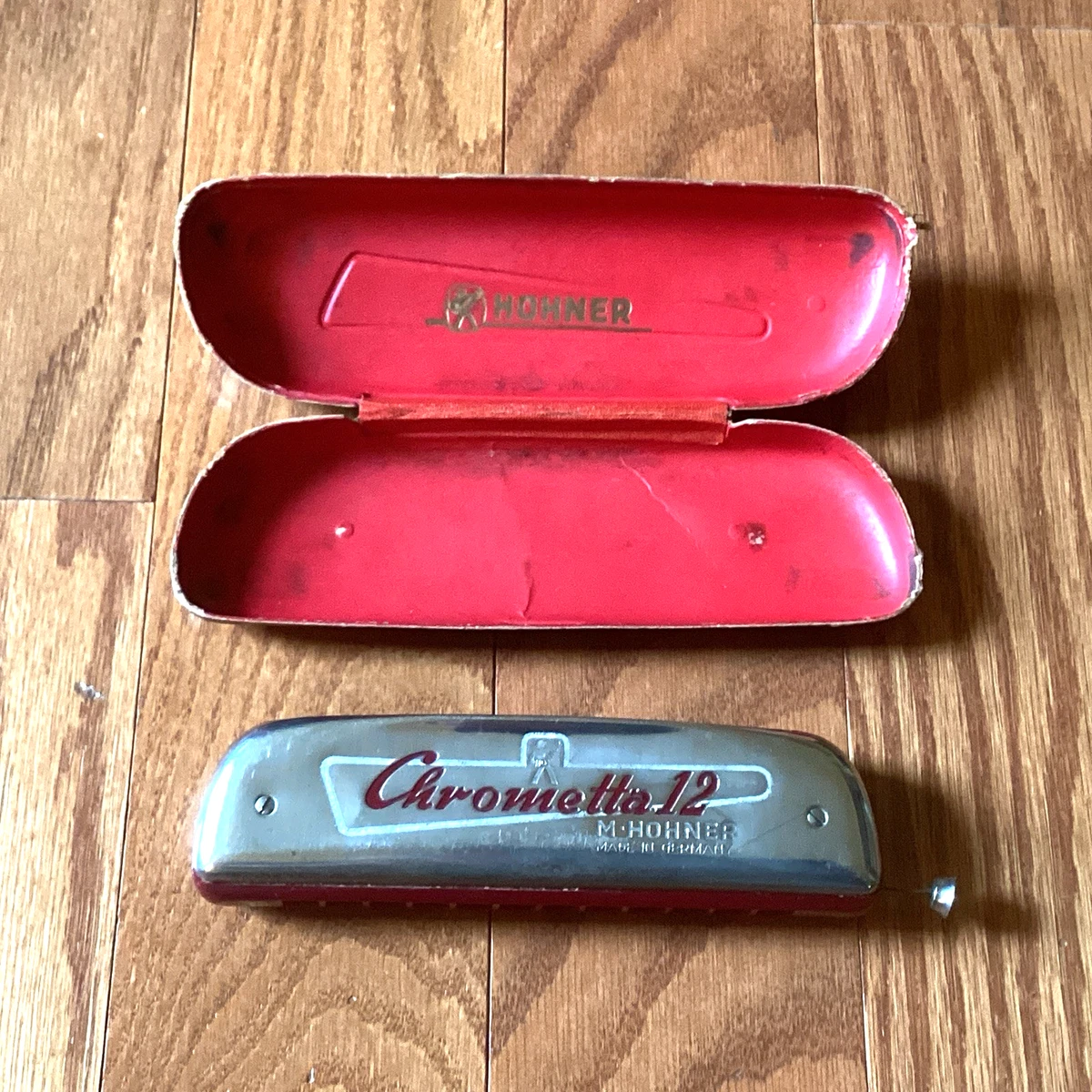 HONNER ホーナー　ヴィンテージChrometta 10 ハーモニカ ケース Chrometta Harmonica In Vintage Harmonicas for sale | eBay