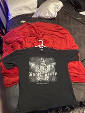 Vintage 90s Distressed JNCO Jeans T-Shirt Crazy Coiling Death Viper Snake XL