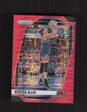 2024 Panini Prizm WNBA #124 Rebecca Allen Red Pulsar Prizms #/299